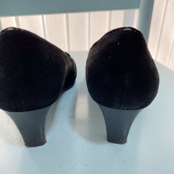 Amalfi Made in Italy Size 8 Women’s Black Pumps - Picture 7 of 8